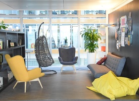 different size offices for up to 6 people or flexible desks at TechCode Berlin available from September