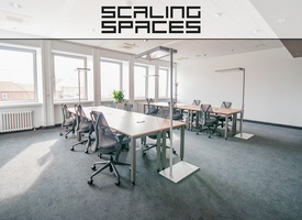 **Full-Serviced-Office** incl. meeting-rooms, kitchen, roof-terrace and shared areas